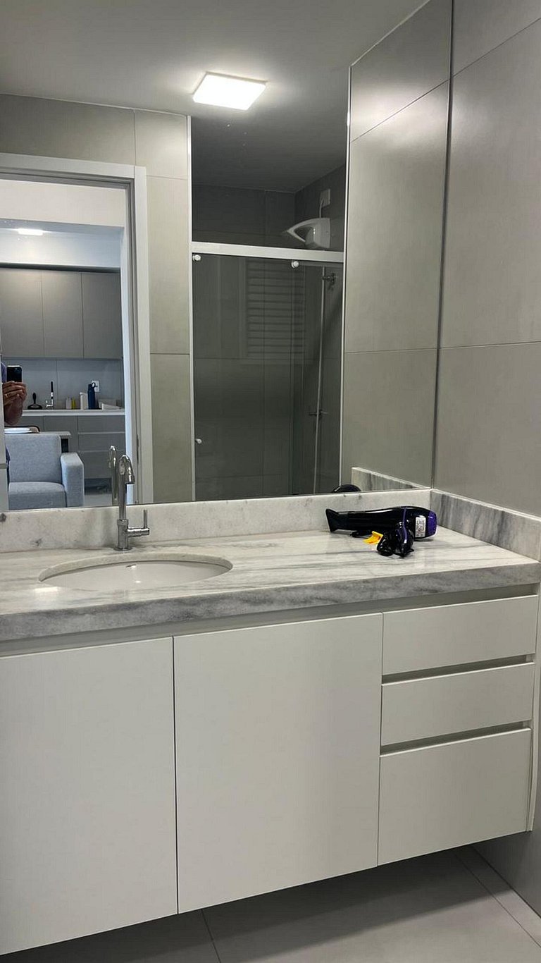 Apto completo com área gourmet em Bauru