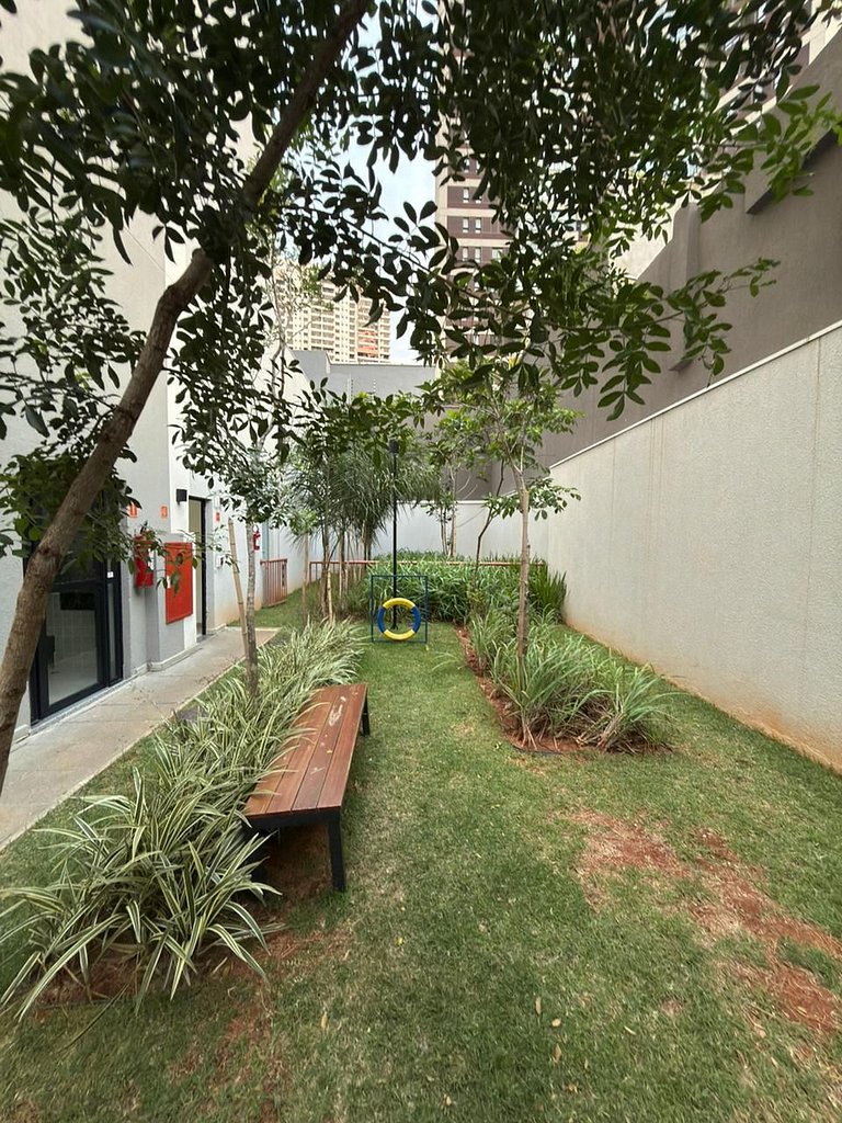 Studio com academia no Brooklin