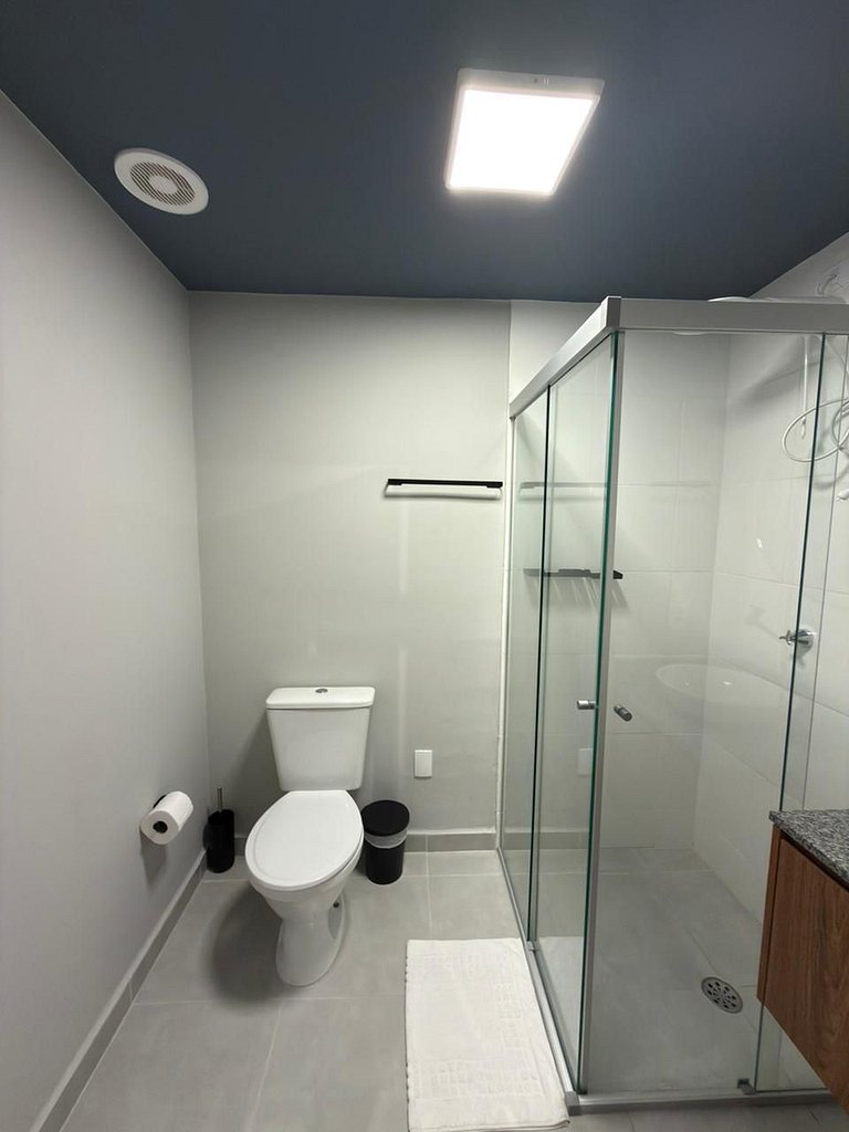 Studio com academia no Brooklin