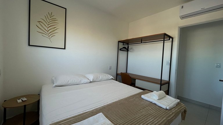 Apto com sacada gourmet e piscina – perto do centro de Bauru