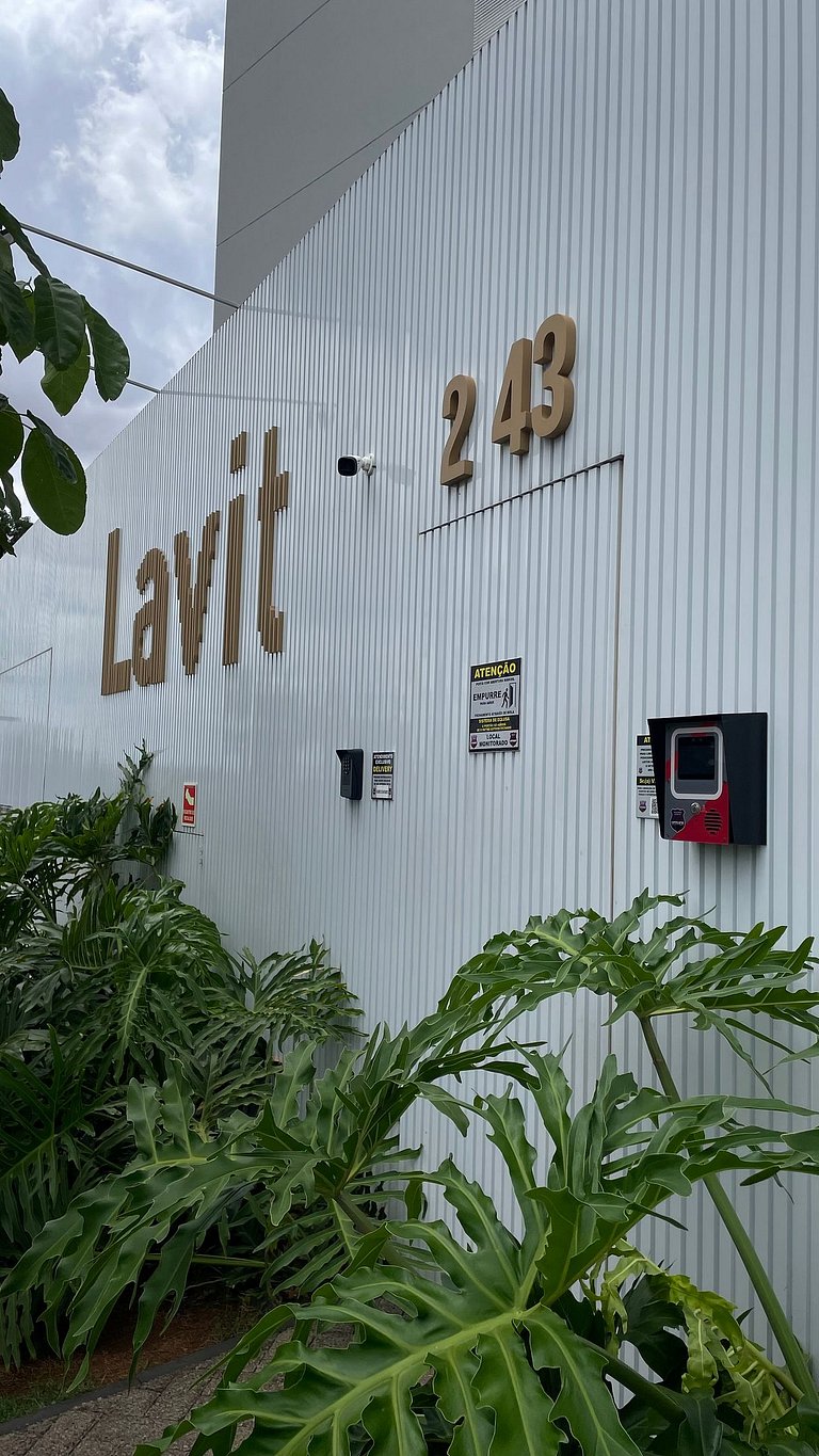 Apto completo com área gourmet em Bauru