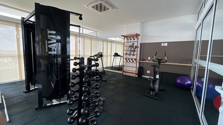 Apto completo com área gourmet em Bauru