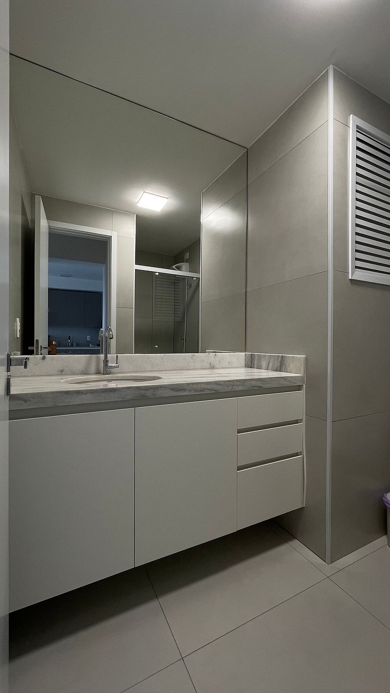 Apto completo com área gourmet em Bauru