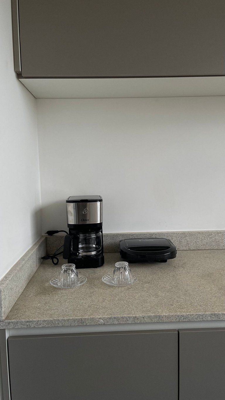 Apto completo com área gourmet em Bauru