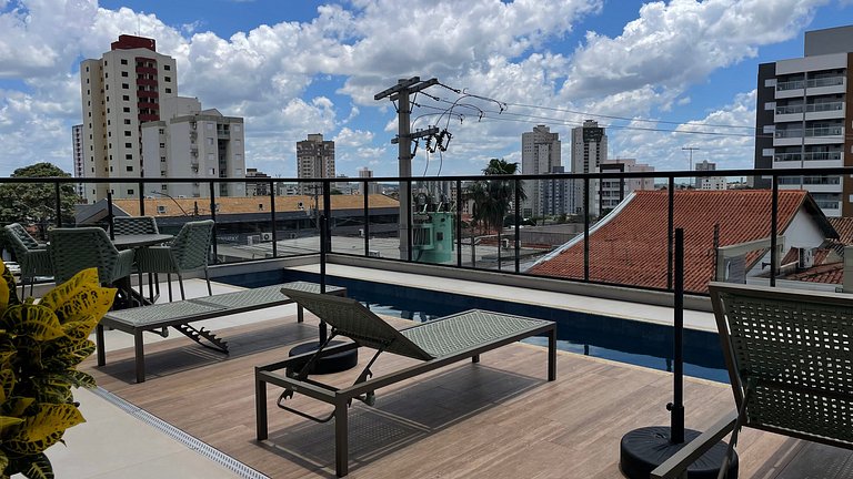 Apartamento completo com vista em Bauru