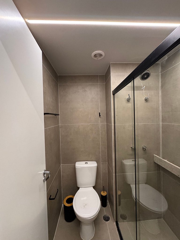 Apartamento moderno no centro com lazer completo