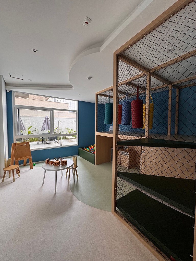 Apartamento moderno no centro com lazer completo