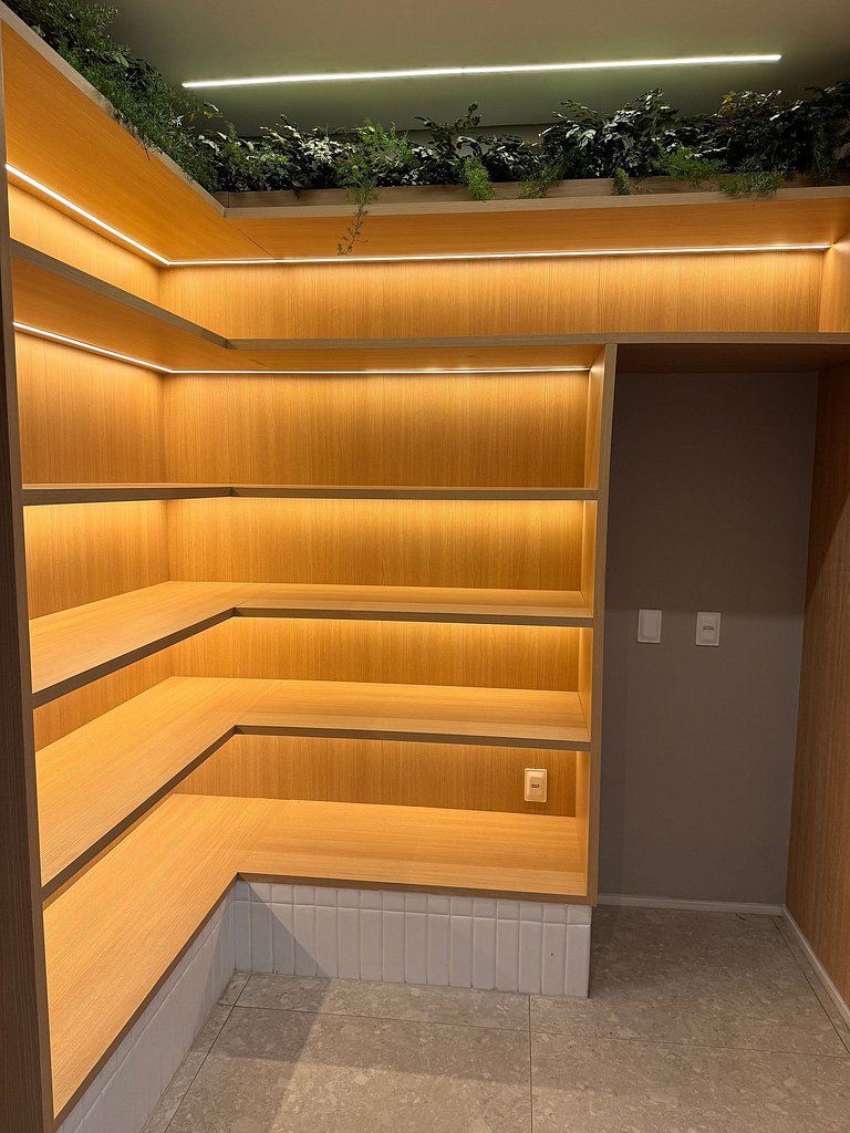 Apartamento moderno no centro com lazer completo