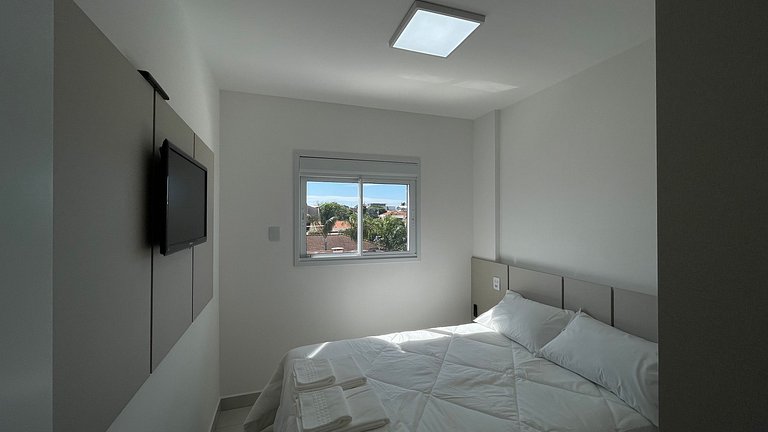 Apartamento completo com piscina em Bauru