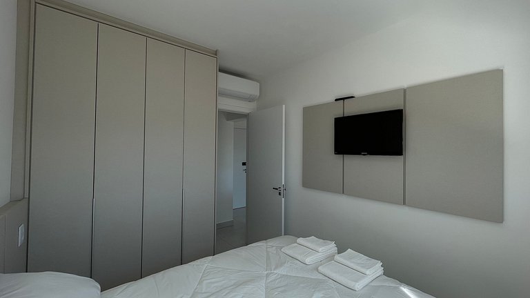 Apartamento completo com piscina em Bauru