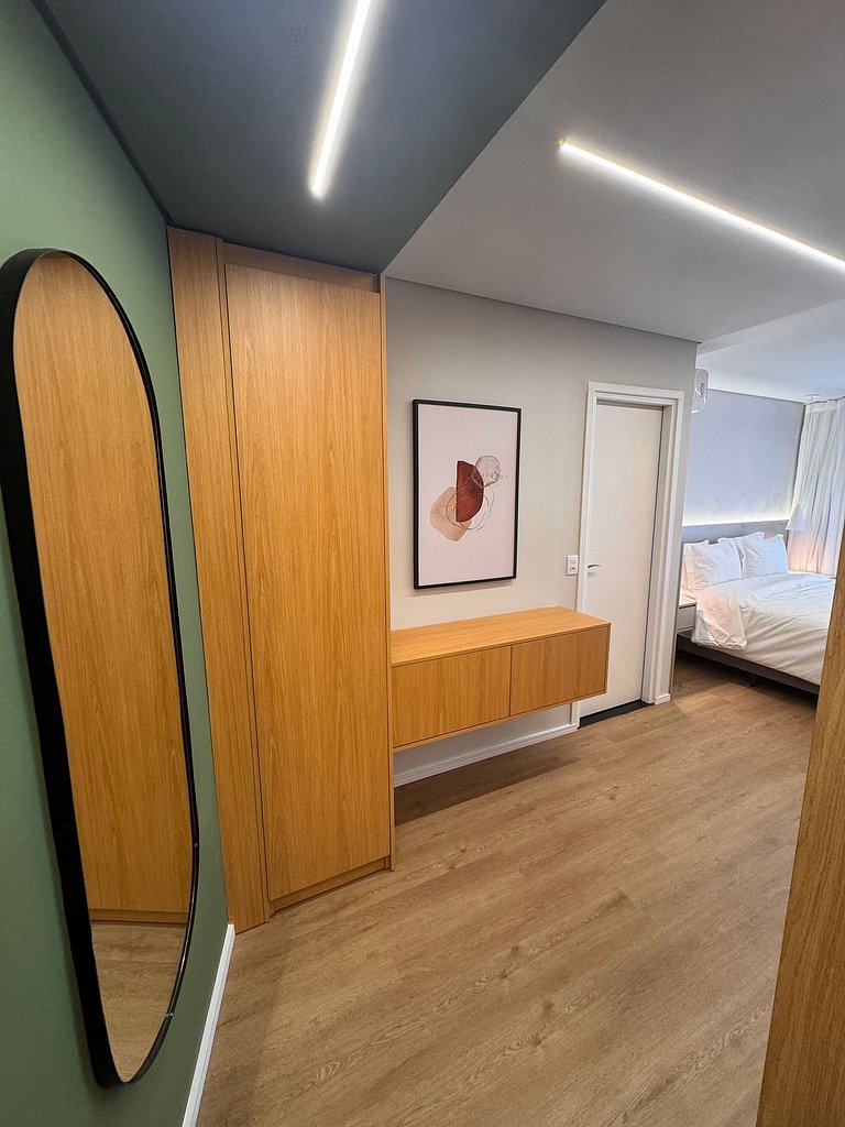 Studio moderno com portaria 24h na Vila Mariana