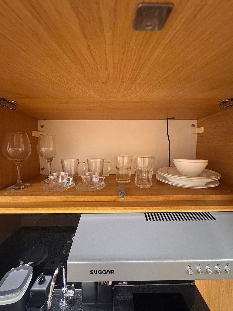 Studio moderno com portaria 24h na Vila Mariana