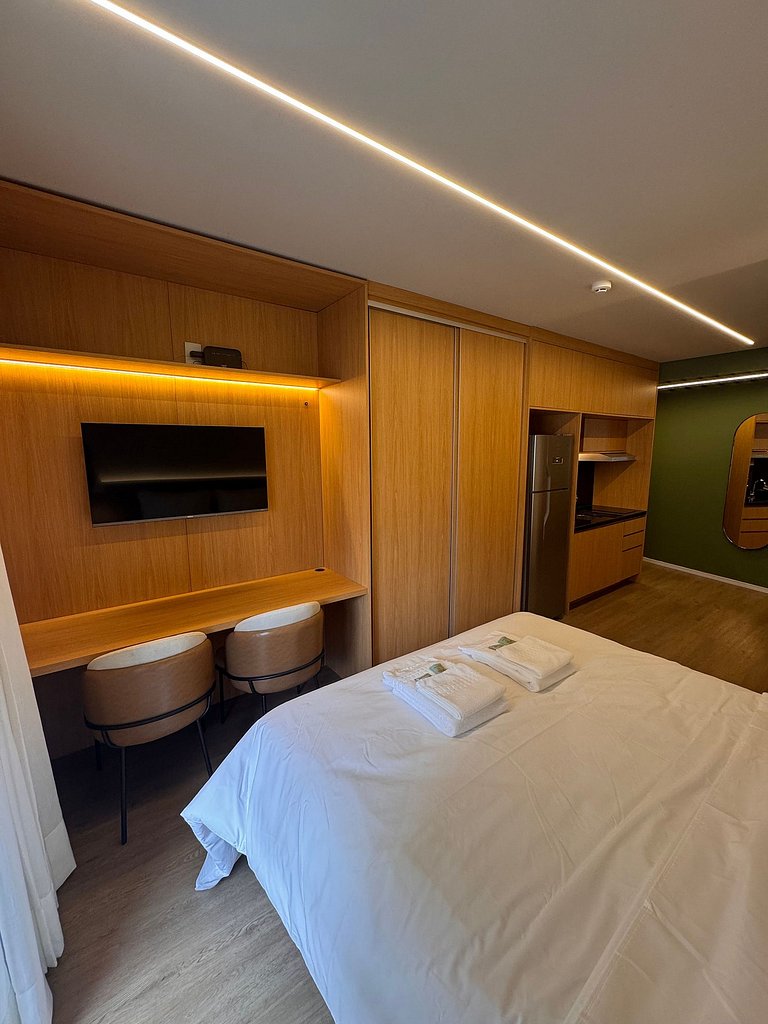 Studio moderno com portaria 24h na Vila Mariana