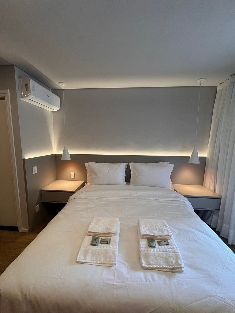 Studio moderno com portaria 24h na Vila Mariana