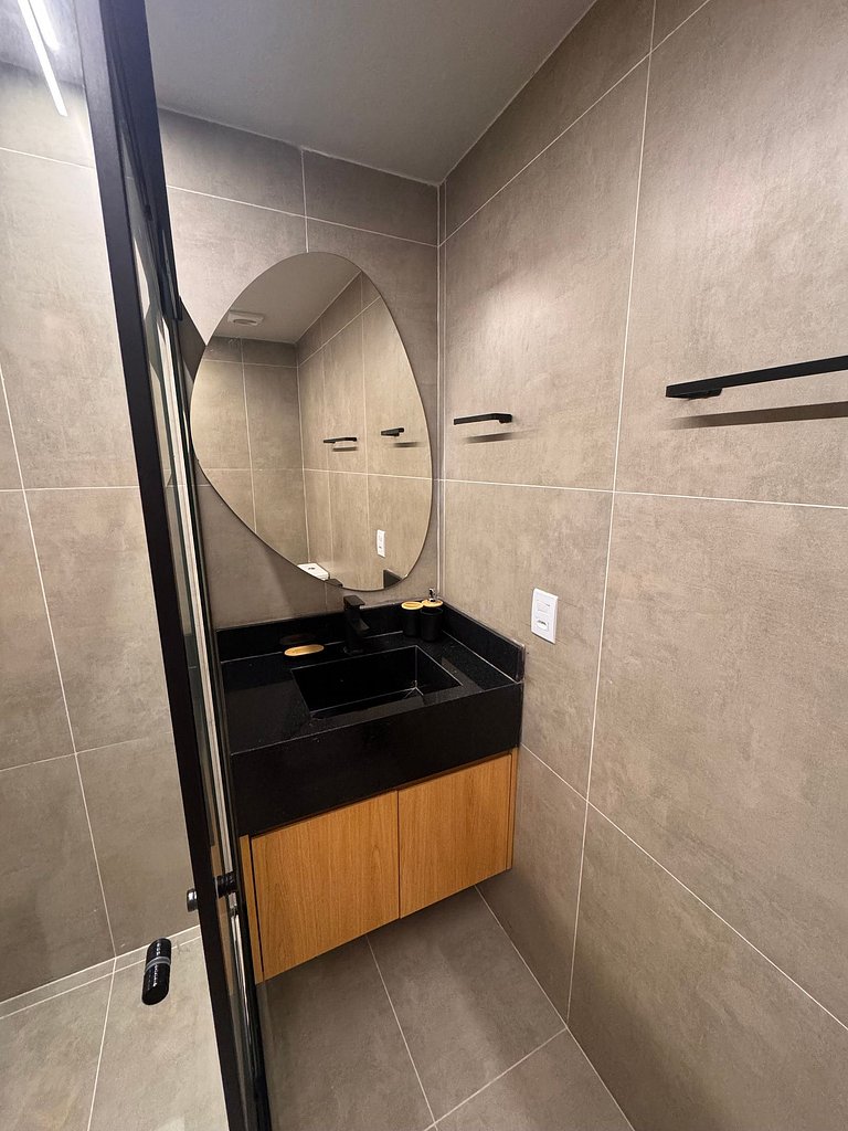 Studio moderno com portaria 24h na Vila Mariana