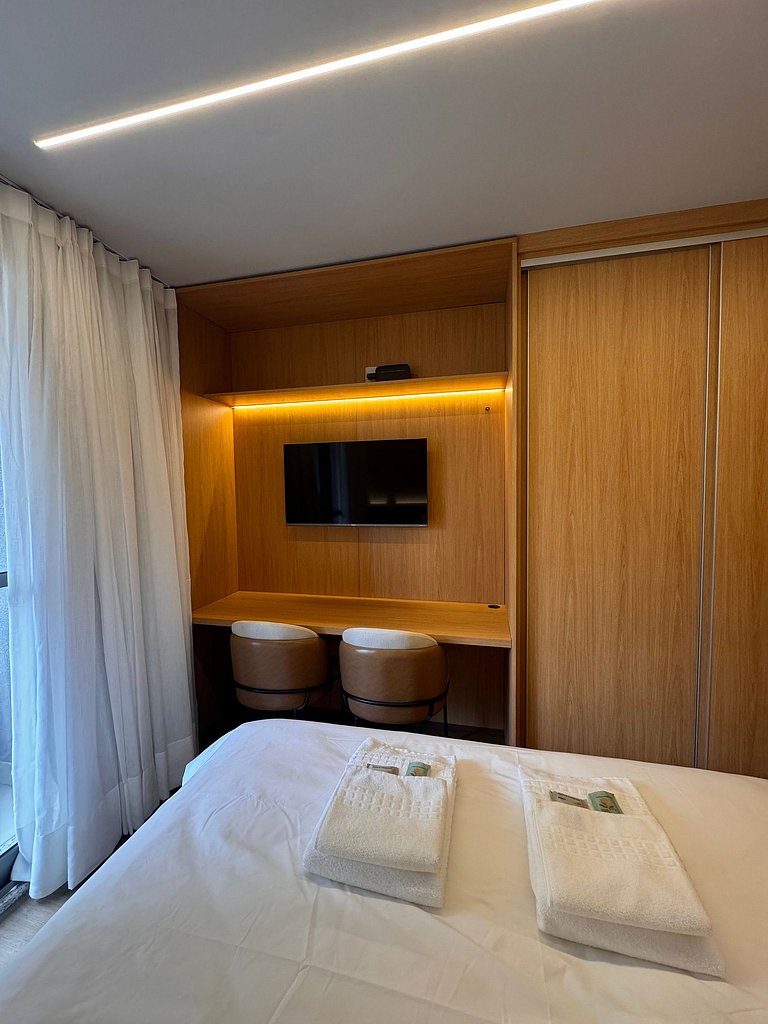 Modern Studio with Gym in Vila Mariana