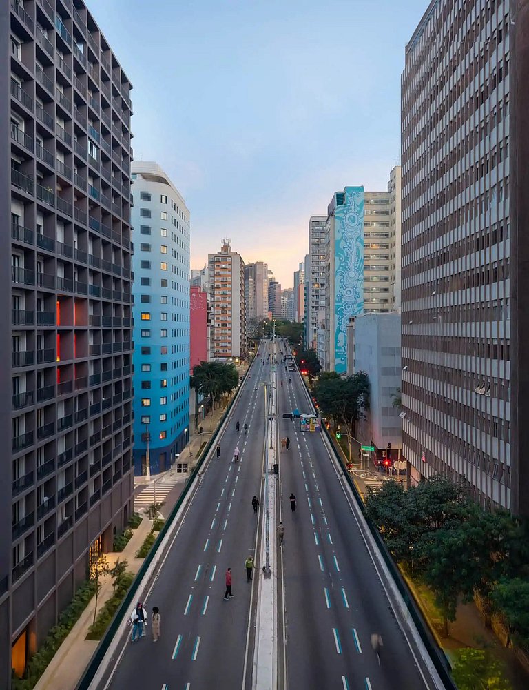 Studio próximo à Av. Paulista e Santa Cecília.