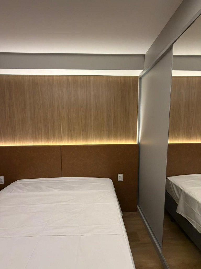 Apartamento moderno no centro.