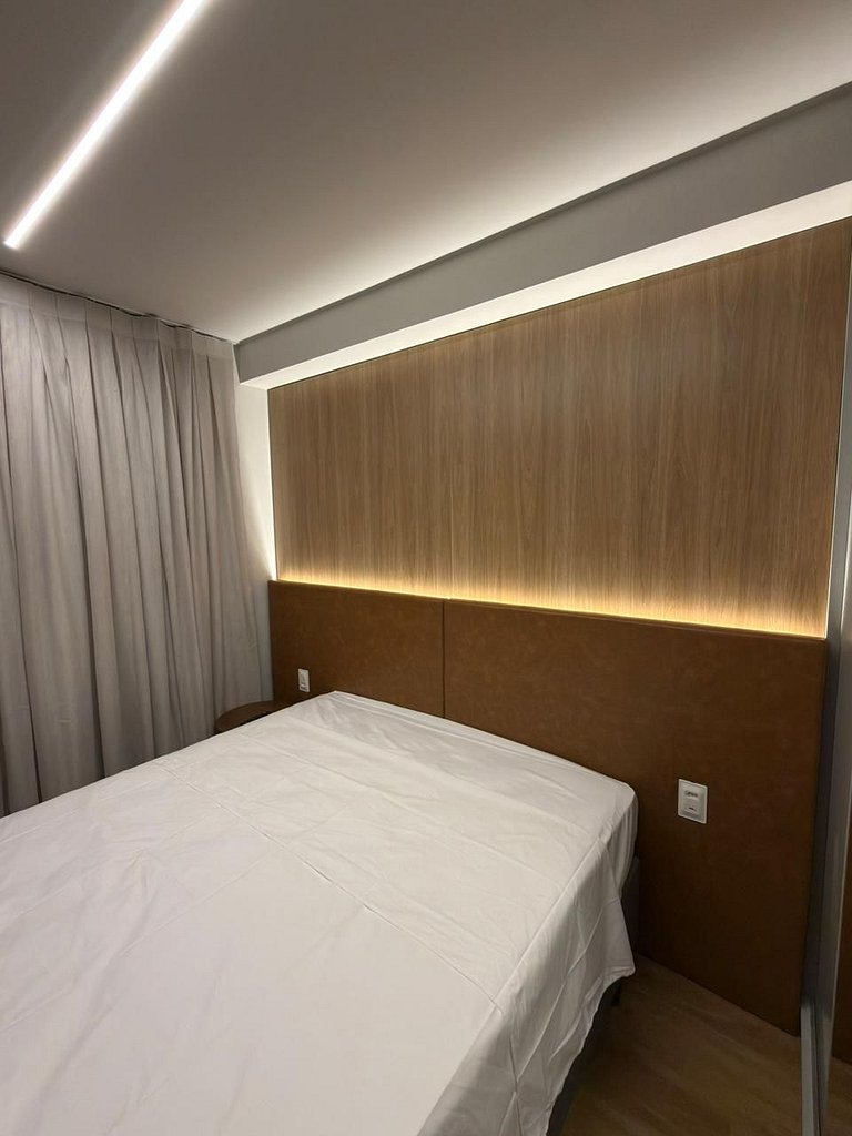 Apartamento moderno no centro.