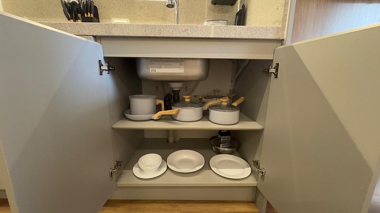 Apartamento moderno no centro.