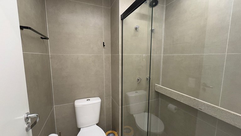 Apartamento moderno no centro.