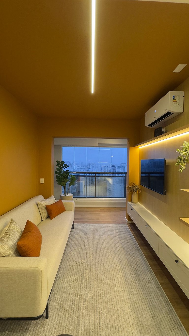 Refúgio de luxo no Paraíso com vista incrível