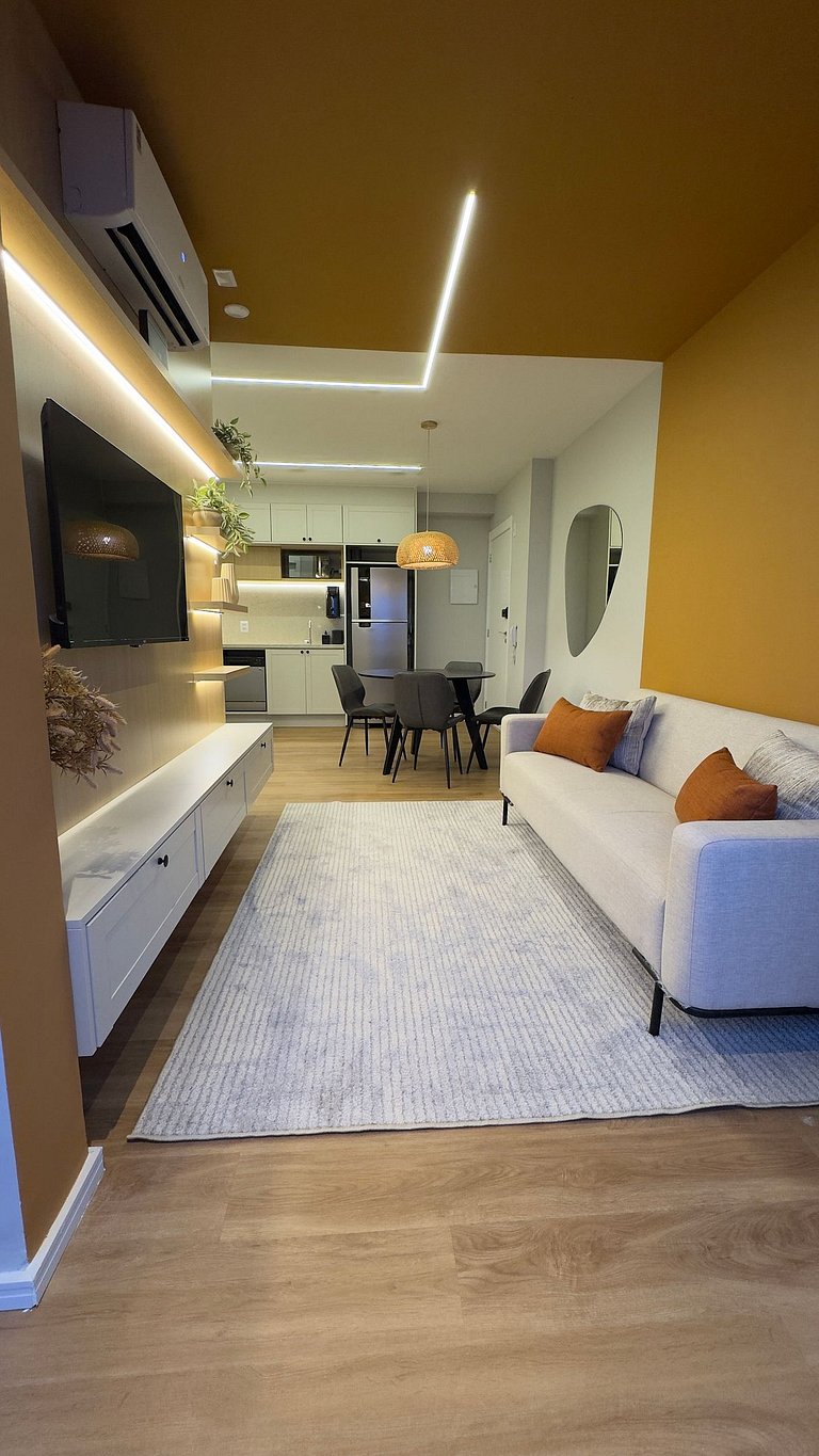 2 Quartos com Sacada e Vista perto da Paulista