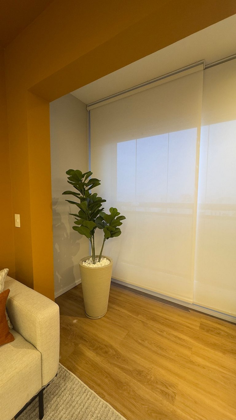 2 Quartos com Sacada e Vista perto da Paulista