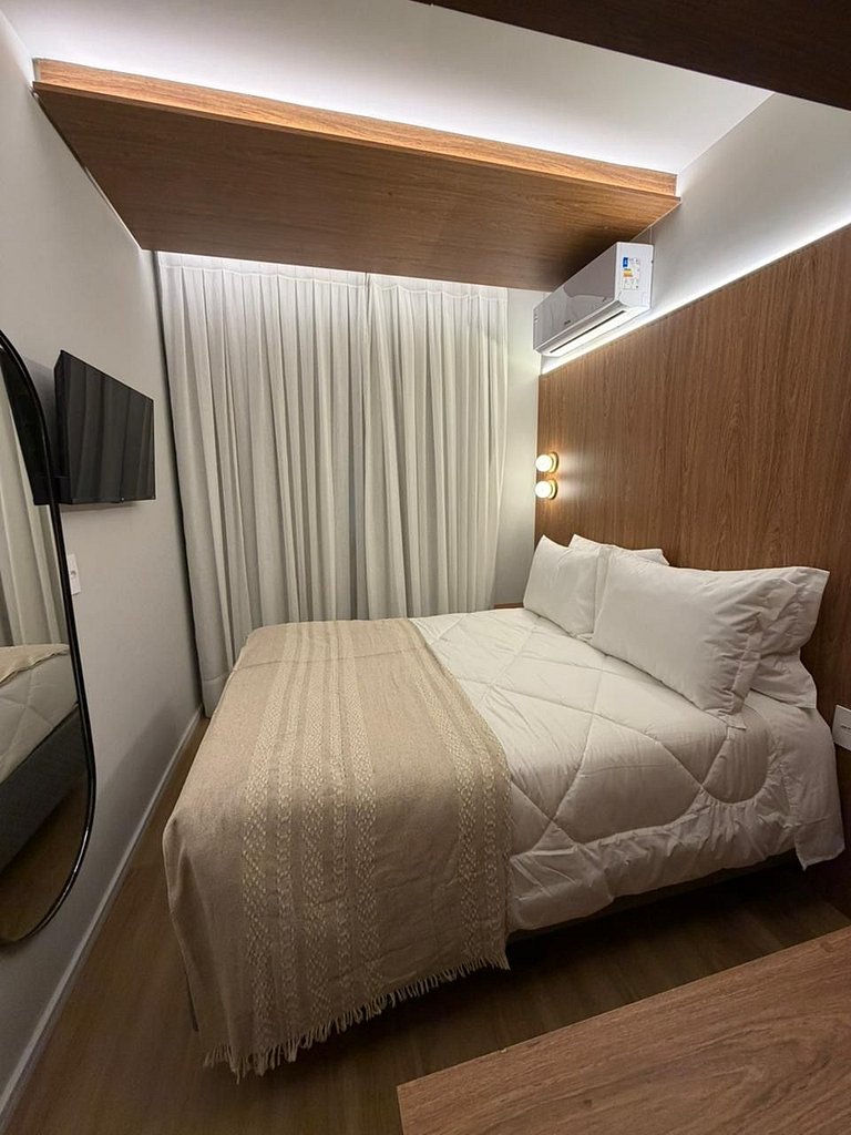 Studio completo no Paraiso perto da Paulista