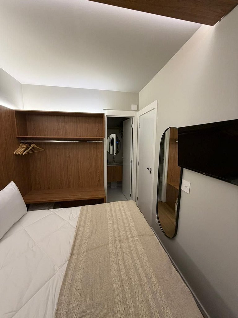 Studio completo no Paraiso perto da Paulista