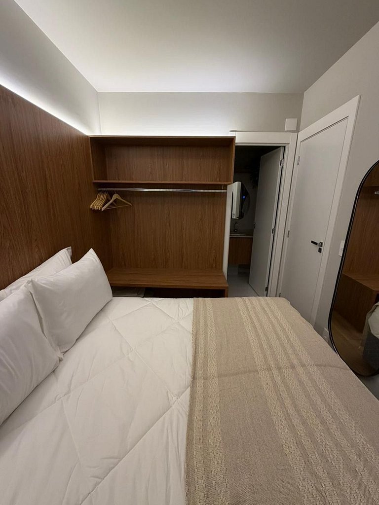 Studio completo no Paraiso perto da Paulista