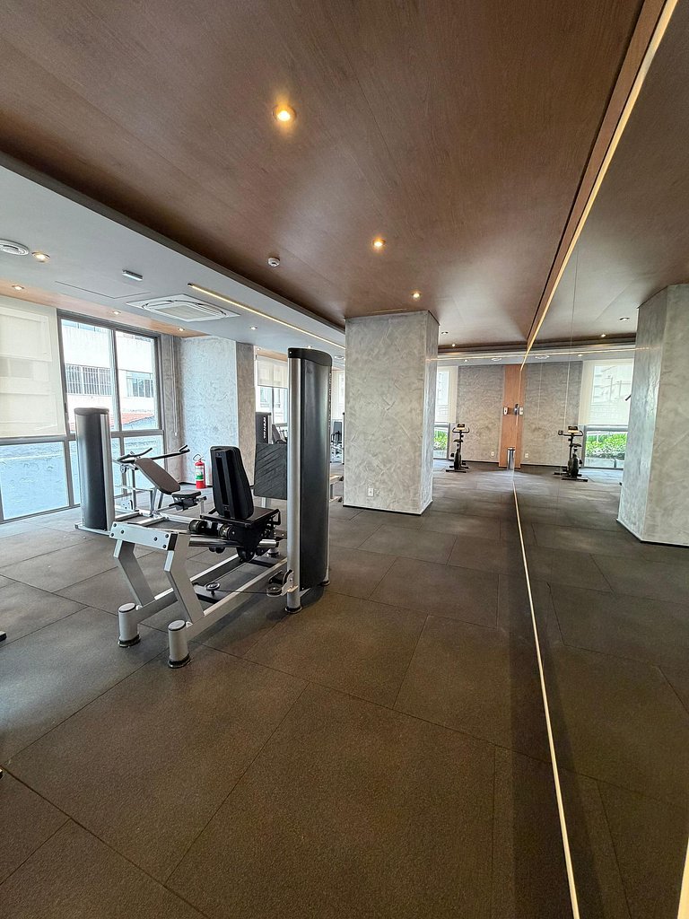 Studio completo no Paraiso perto da Paulista