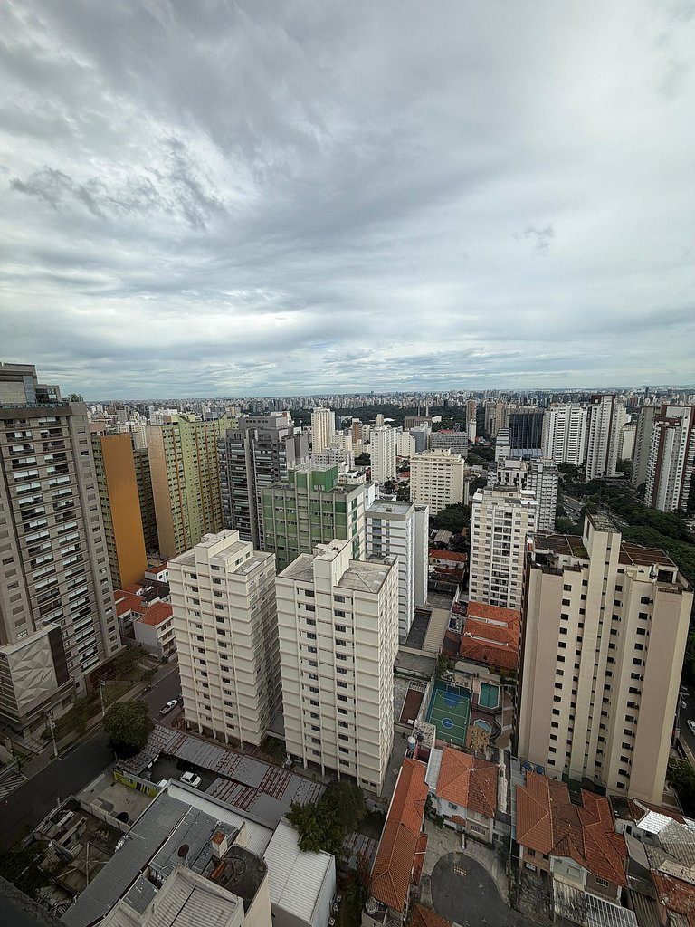 Studio completo no Paraiso perto da Paulista