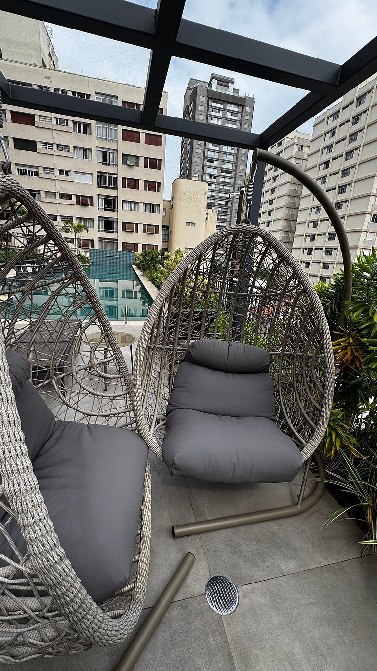 Paraiso Studio with Balcony and City View