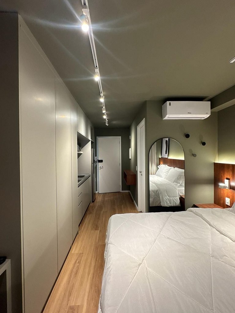 Studio Moderno em Perdizes a 700m do Allianz