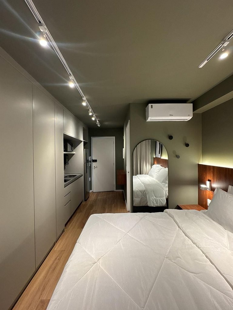 Modern Studio in Perdizes 700m from Allianz Parque