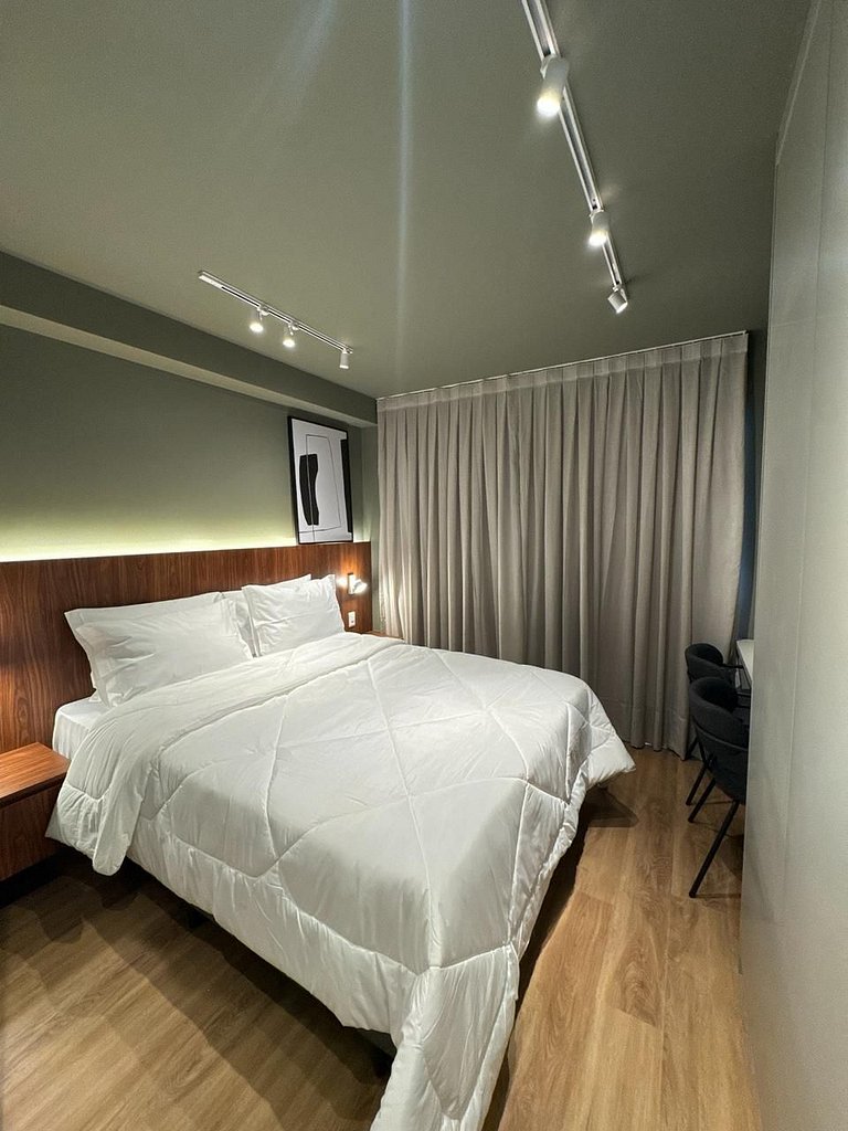 Studio Moderno em Perdizes a 700m do Allianz