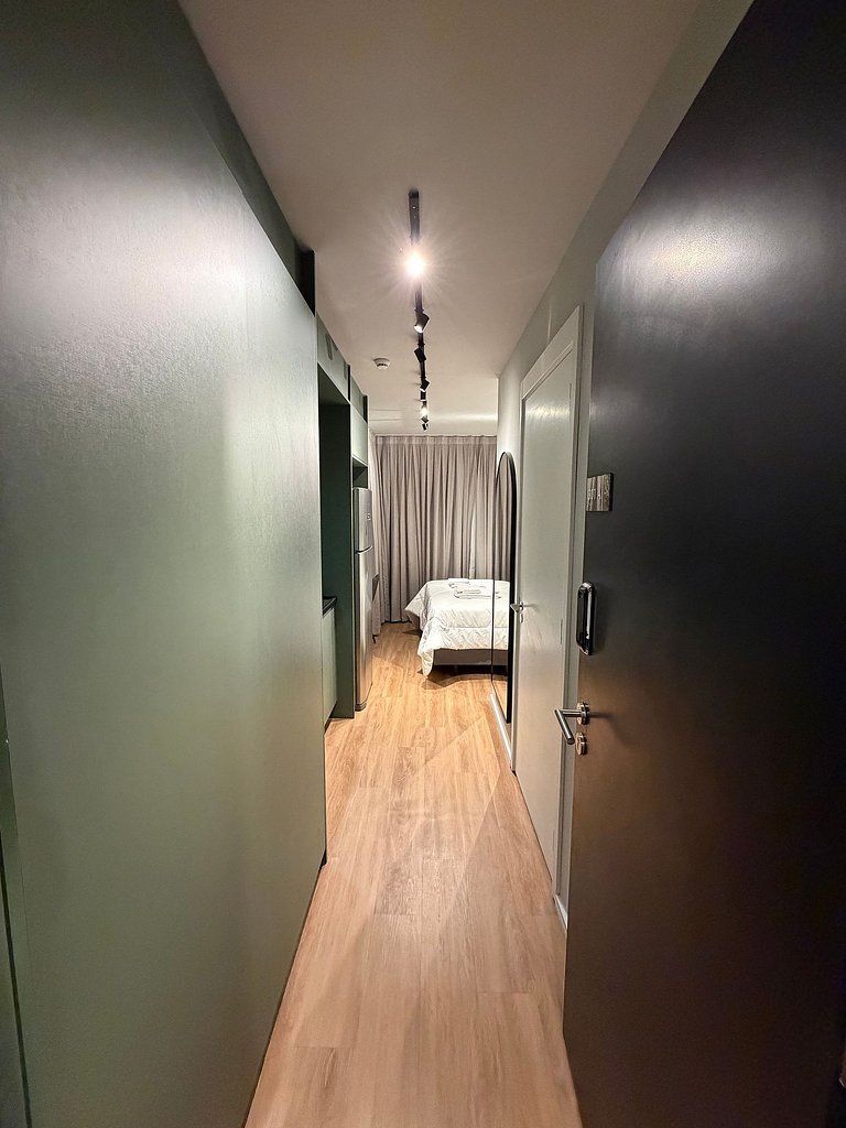 Studio no Campo Belo com Piscina