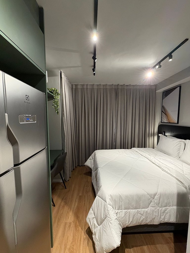 Studio no Campo Belo com Piscina