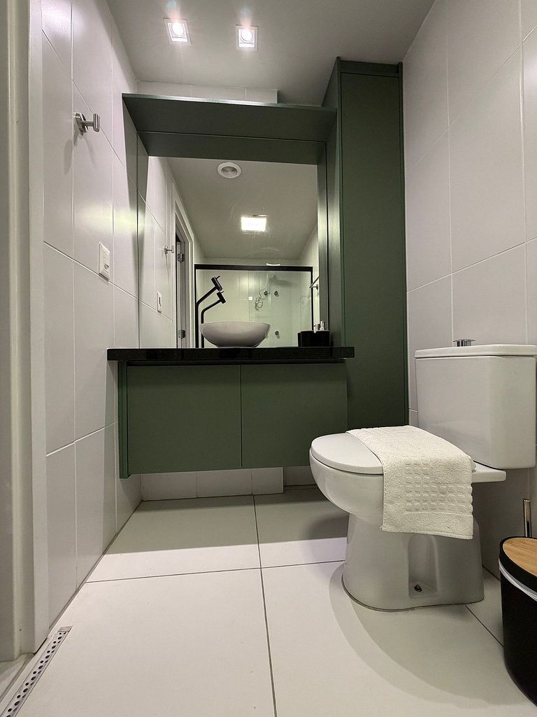 Studio no Campo Belo com Piscina
