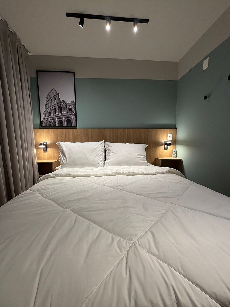 Full Studio with Pool and Gym near Congonhas