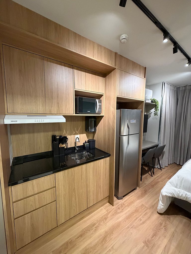 Full Studio with Pool and Gym near Congonhas