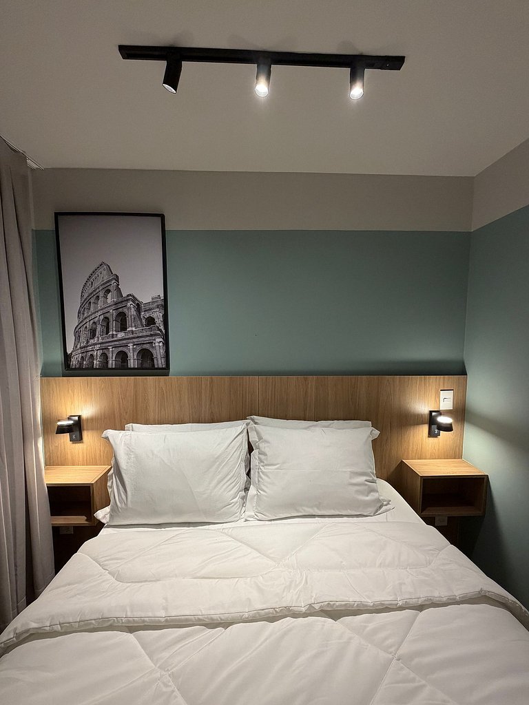 Full Studio with Pool and Gym near Congonhas