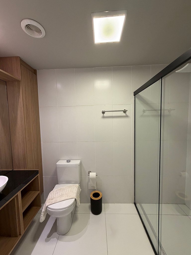 Studio Completo com Piscina perto de Congonhas