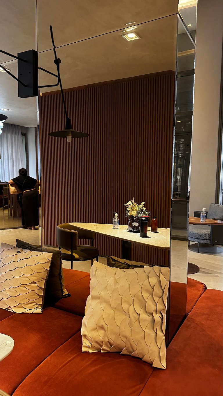 2 Quartos com Sacada e Vista perto da Paulista
