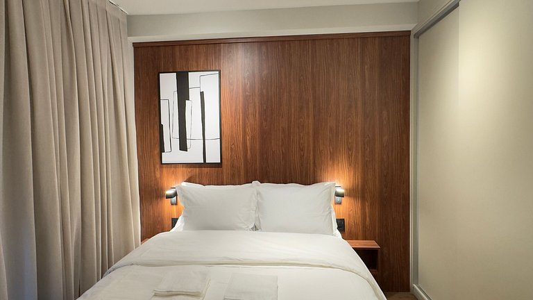 Studio na Klabin com conforto design e localização