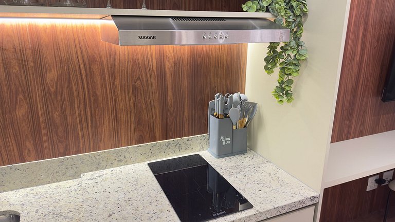 Studio na Klabin com conforto design e localização