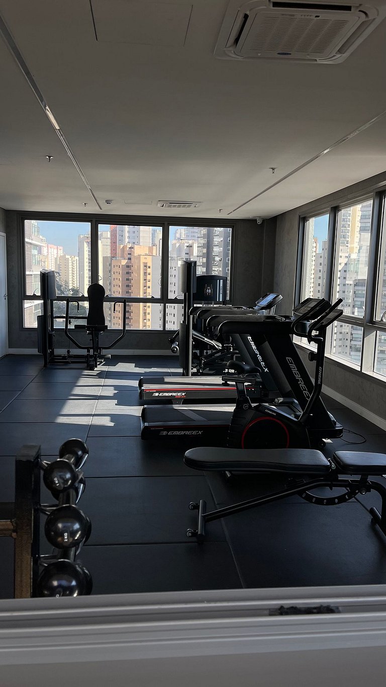 Studio na Klabin com conforto design e localização