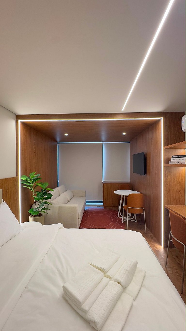 Studio Premium no Jardins | Paulista & Ibirapuera