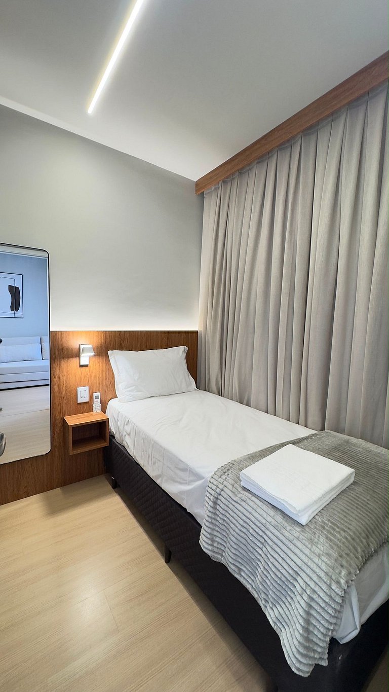 Apto 2 Quartos Completo | Vila Nova Conceição